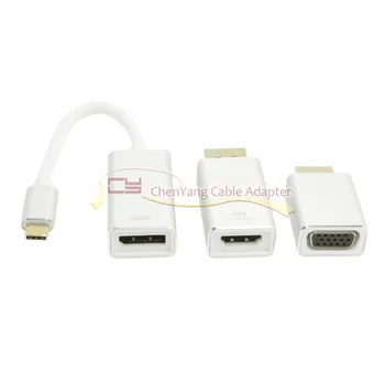 USB-C USB 3.1 Type-C to DisplayPort DP HDMI & VGA Female 3 in 1 Active Adapter for Laptop CY
USB-C USB 3.1 Type-C to DisplayPort DP HDMI & VGA Female 3 in 1 Active Adapter for Laptop CY