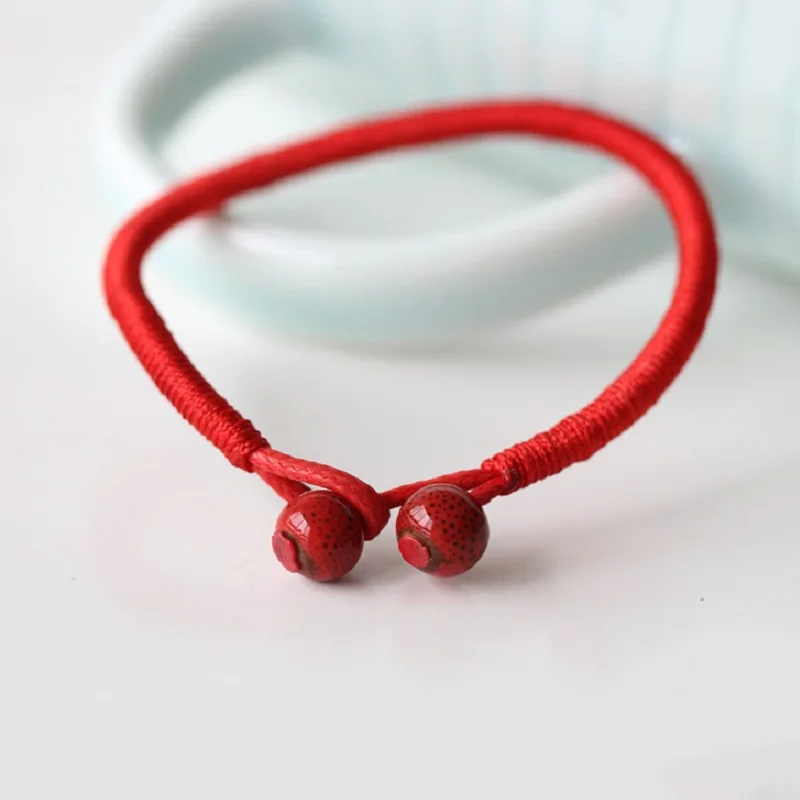 SHUANGR 1Pcs Women Lucky Bracelets Bead Red String Ceramic bracelets & bangles Men Handmade Accessories Lovers Lucky Jewelry
SHUANGR 1Pcs Women Lucky Bracelets Bead Red String Ceramic bracelets & bangles Men Handmade Accessories Lovers Lucky Jewelry