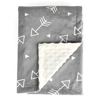 Baby Super Soft Minky with Double Layer Dotted Backing Printing Blanket Lovely Animals Printed Pompom Receiving Blankets
Baby Super Soft Minky with Double Layer Dotted Backing Printing Blanket Lovely Animals Printed Pompom Receiving Blankets