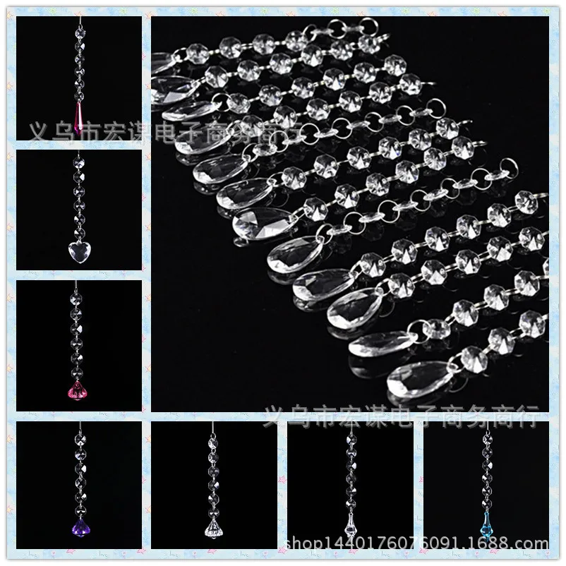 10pcs Acrylic Crystal Beads Drop Shape Garland Chandelier Hanging Party Decor Wedding Decoration Centerpieces For Lights
10pcs Acrylic Crystal Beads Drop Shape Garland Chandelier Hanging Party Decor Wedding Decoration Centerpieces For Lights