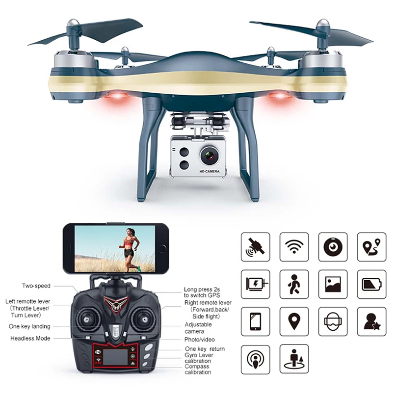 K10 GPS 5G Wifi FPV drone With 1080P/720p adjustable Wide Angle Camera 25mins Flying Time low power return GPS RC Quadcopter
K10 GPS 5G Wifi FPV drone With 1080P/720p adjustable Wide Angle Camera 25mins Flying Time low power return GPS RC Quadcopter