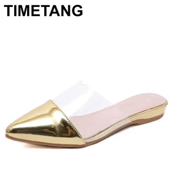 TIMETANG Fashion casual shoes Slides flat sandals Patent Leather zomer schoenen new arrival Solid Color closed toe korean style
TIMETANG Fashion casual shoes Slides flat sandals Patent Leather zomer schoenen new arrival Solid Color closed toe korean style