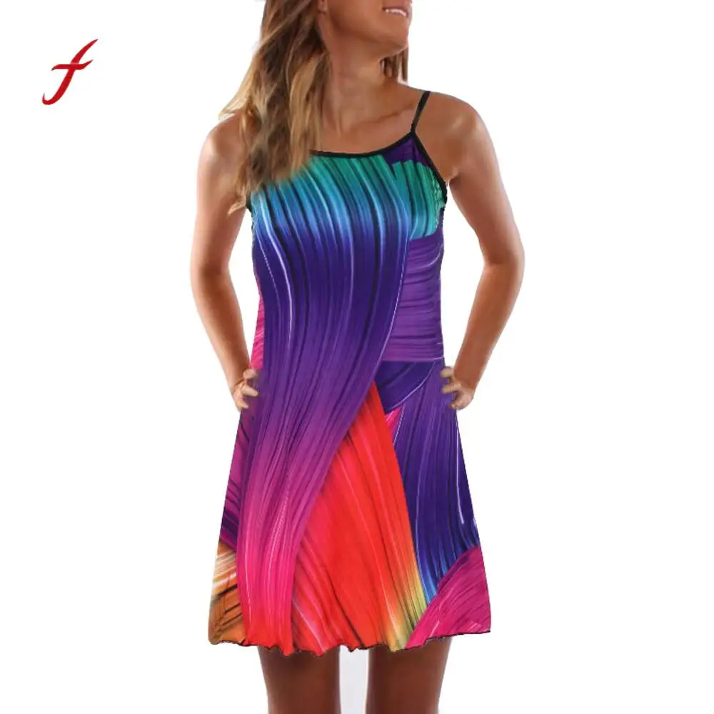 Feitong Sexy Women Dress Summer Vintage Style Women Loose Dress Sleeveless 3D Floral Print Boho Short Mini Dress Vestidos /PY
Feitong Sexy Women Dress Summer Vintage Style Women Loose Dress Sleeveless 3D Floral Print Boho Short Mini Dress Vestidos /PY