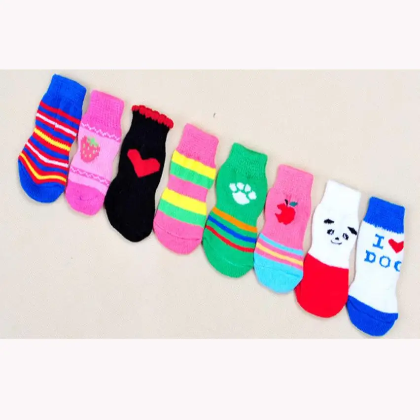 100% Brand New and High Quality 4 x Socks Fashion 4Pcs Cute Puppy Dogs Pet Knits Socks Anti Slip Skid Bottom 2qw0727
100% Brand New and High Quality 4 x Socks Fashion 4Pcs Cute Puppy Dogs Pet Knits Socks Anti Slip Skid Bottom 2qw0727