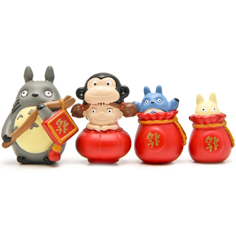 Studio Ghibli Toy Anime My Neighbor Totoro Cosplay PVC Action Figure Collectible Figures Model Toy for Festive Supplies 4pcs/lot
Studio Ghibli Toy Anime My Neighbor Totoro Cosplay PVC Action Figure Collectible Figures Model Toy for Festive Supplies 4pcs/lot