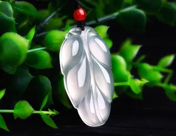 Koraba Fine Jewelry China's Natural Beautiful White Agate Chalcedony Hand-carved Leaves Pendant Free Shipping
Koraba Fine Jewelry China's Natural Beautiful White Agate Chalcedony Hand-carved Leaves Pendant Free Shipping
