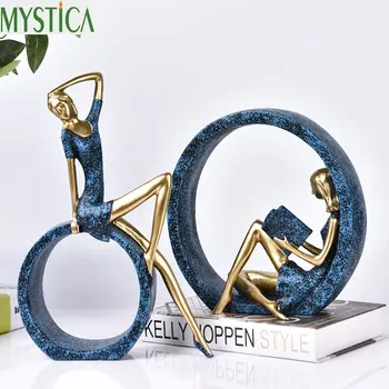 European Simple Abstract Female Characters Sculpture Figurines Home Decors Crafts Ornaments Model Creative Ornaments Furnishings
European Simple Abstract Female Characters Sculpture Figurines Home Decors Crafts Ornaments Model Creative Ornaments Furnishings