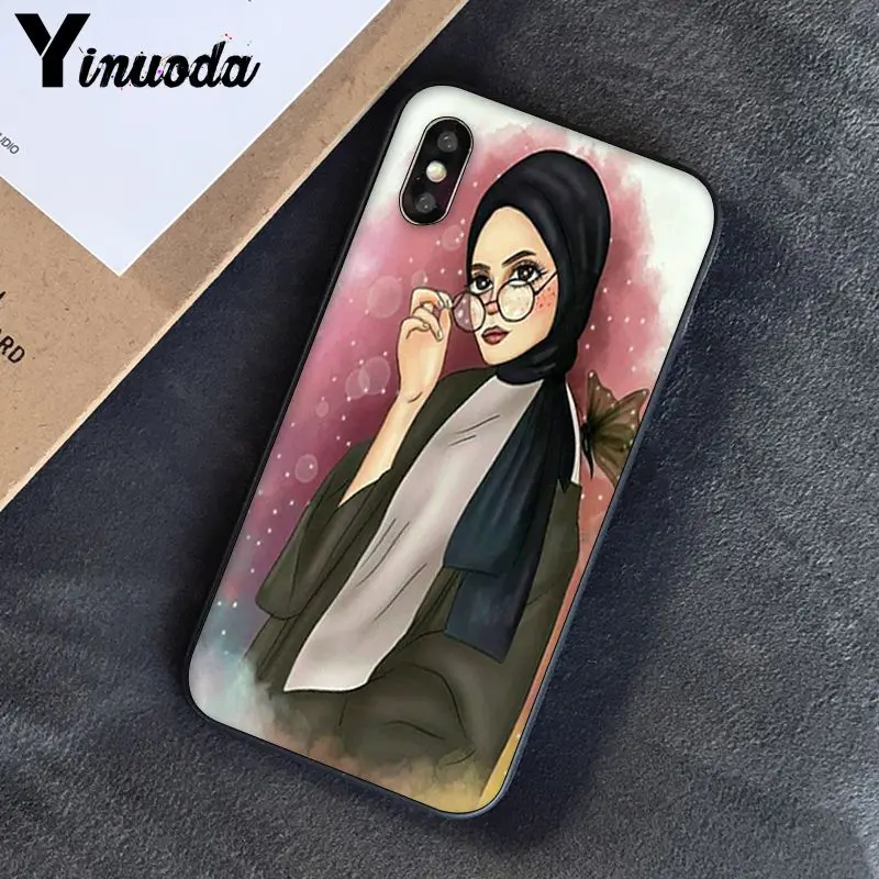 Muslim Islamic Black Cartoon Girl