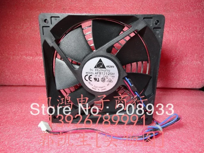 For Delta AFB1212SH 12V 0.80A 12CM 12025 chassis double ball bearing fan with nets ++cooling fan
For Delta AFB1212SH 12V 0.80A 12CM 12025 chassis double ball bearing fan with nets ++cooling fan