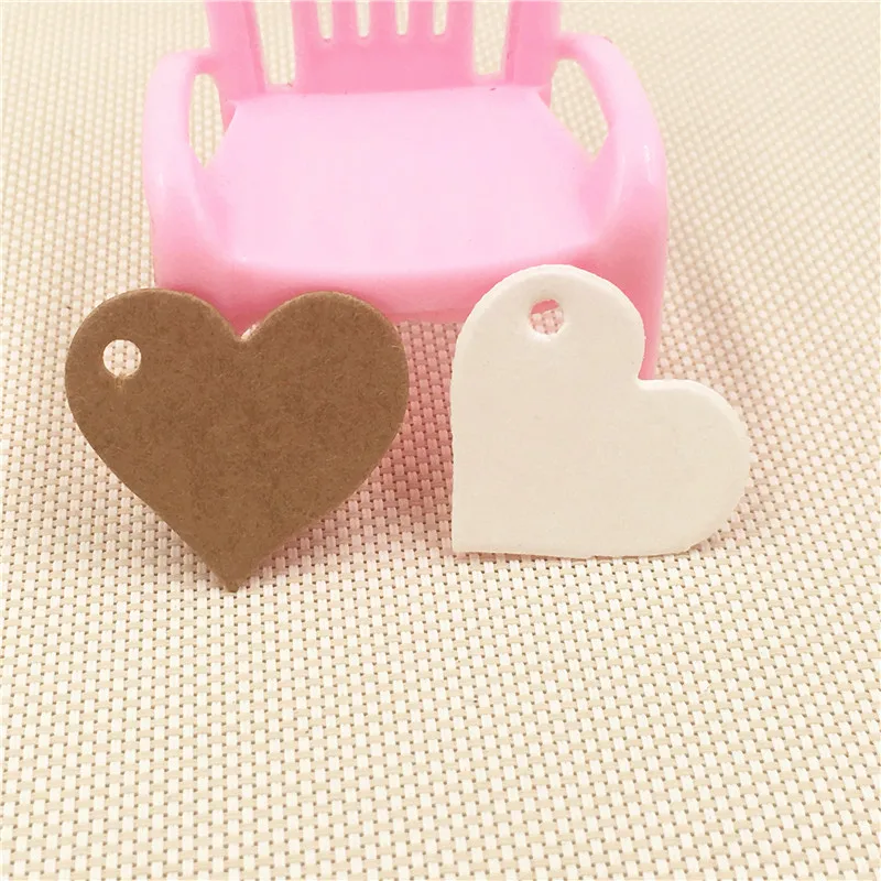 100pcs 2.5*2.8cm White&Brown Cute Heart-Shape Exquisite Jewelry/Necklace Hang Tag Wedding/Birthday Party Candy Boxes Price Tags
100pcs 2.5*2.8cm White&Brown Cute Heart-Shape Exquisite Jewelry/Necklace Hang Tag Wedding/Birthday Party Candy Boxes Price Tags
