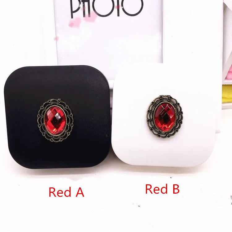 LIUSVENTINA Handmade DIY Cute Alloy Flower Red Ellipse Gemstone Contact Lens Case With Mirror Box Container for Color Lenses
LIUSVENTINA Handmade DIY Cute Alloy Flower Red Ellipse Gemstone Contact Lens Case With Mirror Box Container for Color Lenses