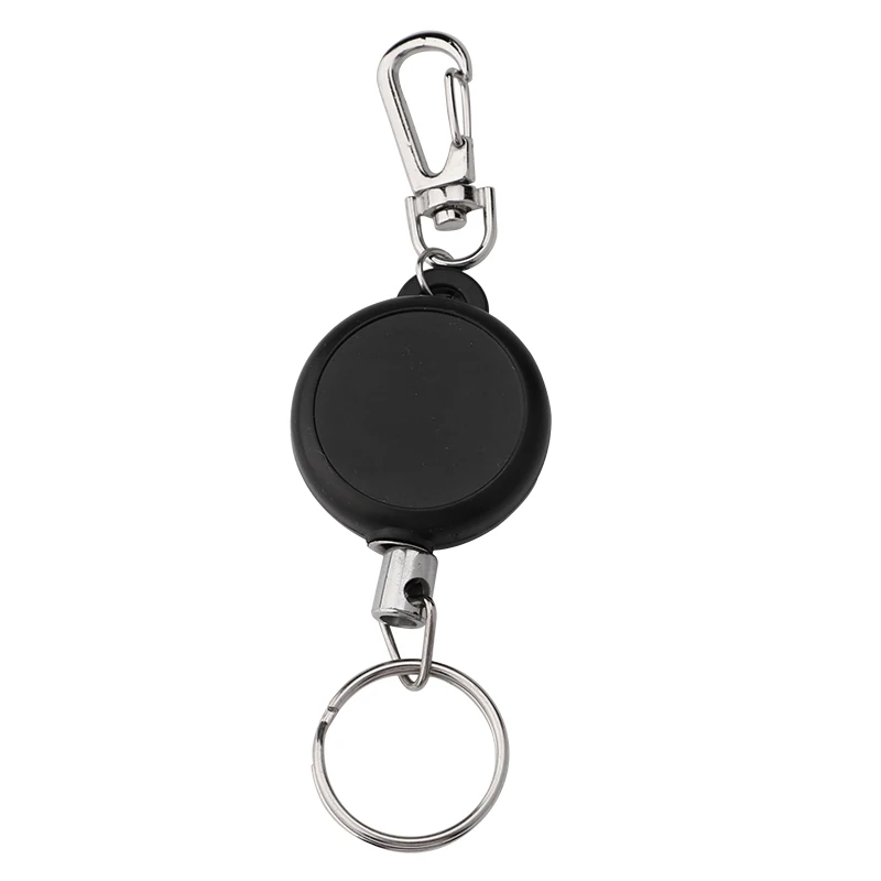 Portable Keychain Stainless Steel Line Anti-Lost Keychain security Buckle Recoil Ring Pull Clip Keyring Key Chain Keyring gift
Portable Keychain Stainless Steel Line Anti-Lost Keychain security Buckle Recoil Ring Pull Clip Keyring Key Chain Keyring gift