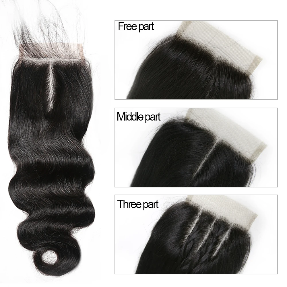 BD HAIR Body Wave Lace Closure Free Part Middle Part Three Part with Baby Hair Brazilian Remy Human Hair Natural Color
BD HAIR Body Wave Lace Closure Free Part Middle Part Three Part with Baby Hair Brazilian Remy Human Hair Natural Color