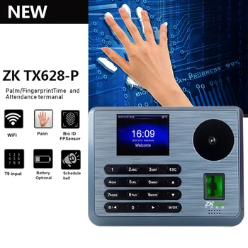ZK TX628-P multimodal palm recognition attendance terminal fingerprint palmprint hybrid recognition with WIFI function
ZK TX628-P multimodal palm recognition attendance terminal fingerprint palmprint hybrid recognition with WIFI function