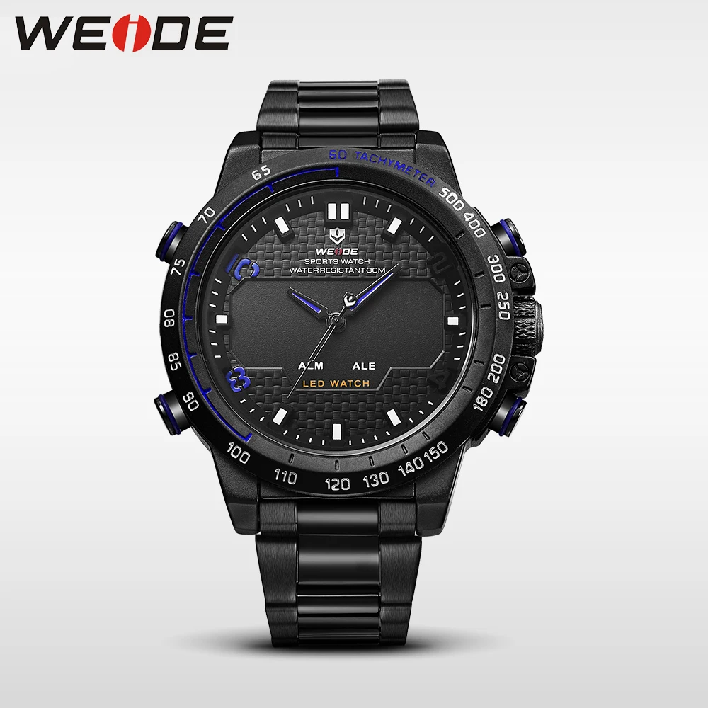WEIDE Luxury Brand Men Sports Army Military Watches Men's Quartz Analog Clock Male Waterproof Watch relogio masculino
WEIDE Luxury Brand Men Sports Army Military Watches Men's Quartz Analog Clock Male Waterproof Watch relogio masculino