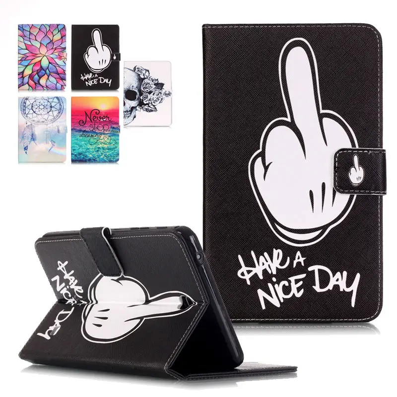 For font b Samsung b font T230 font b Cases b font Stand Tablet PU Leather