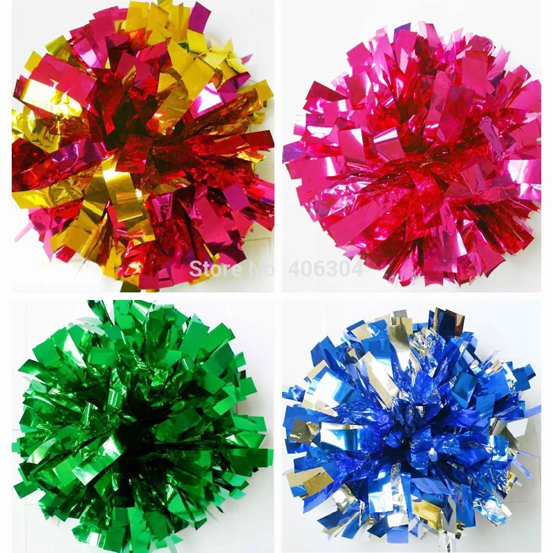 50G 10pcs Cheerleading pompom,Metallic Pom Pom,Cheering products game pompoms cheering supplies Cheerleader pom poms supplies
50G 10pcs Cheerleading pompom,Metallic Pom Pom,Cheering products game pompoms cheering supplies Cheerleader pom poms supplies