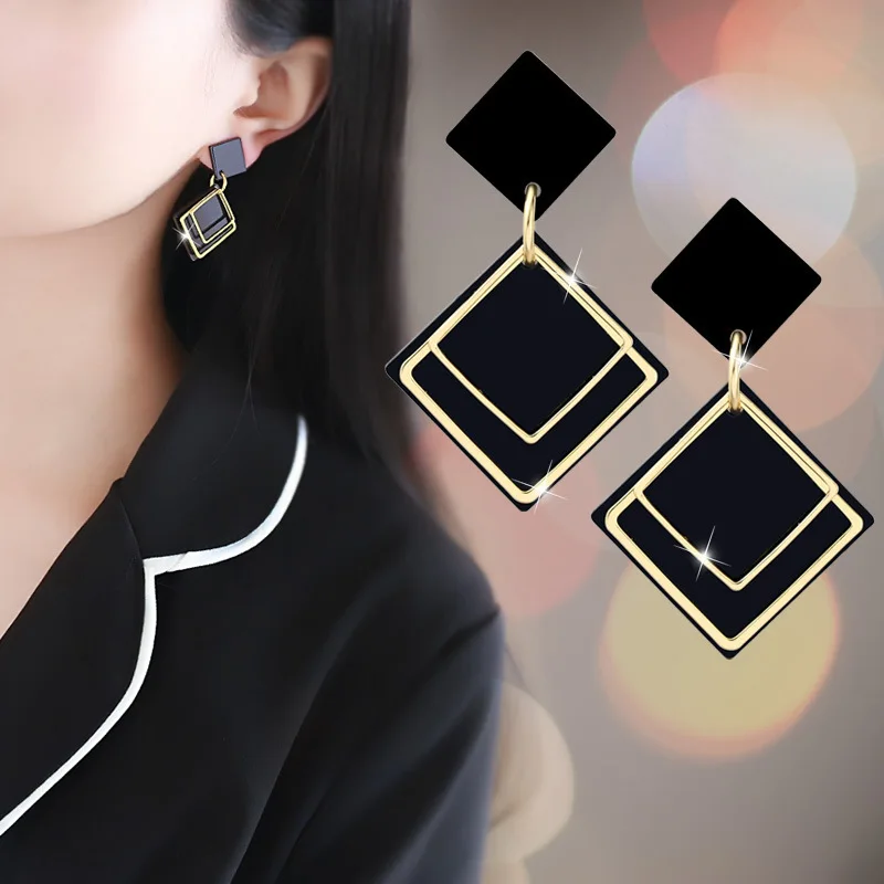 Brand Geometric Statement Women Earrings Drop Dangle Earrings Temperament Long Female Earrings Personality Ear Jewelry Europe
Brand Geometric Statement Women Earrings Drop Dangle Earrings Temperament Long Female Earrings Personality Ear Jewelry Europe