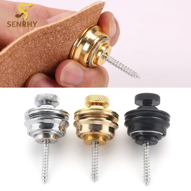 SENRHY Guitar Strap Buckle Guitar Strap Lock Button Thread Non-slip Skidproof Acoustic Electric Bass Guitar Strap Accessories
SENRHY Guitar Strap Buckle Guitar Strap Lock Button Thread Non-slip Skidproof Acoustic Electric Bass Guitar Strap Accessories