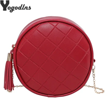 Round Messenger Chain Bags for Women 2020 Ladies Stylish PU Leather Shoulder Pouch Bag Girls Solid Casual Shopping Crossbody Bag
Round Messenger Chain Bags for Women 2020 Ladies Stylish PU Leather Shoulder Pouch Bag Girls Solid Casual Shopping Crossbody Bag