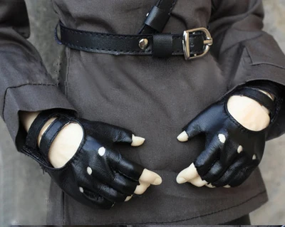 BJD аксессуары для одежды куклы из мягкой кожи Подходит 1/3 SD17 Размер черные модные