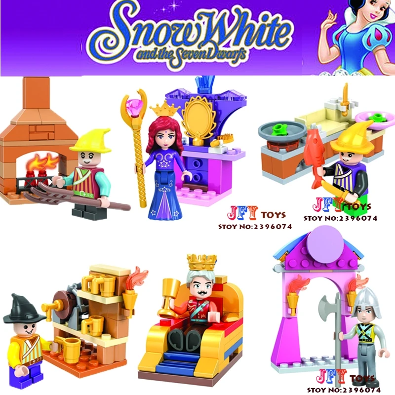 6pcs star wars super heroes Cinderella Ariel Snow White Princess Friends building blocks model bricks toys for children juguetes
6pcs star wars super heroes Cinderella Ariel Snow White Princess Friends building blocks model bricks toys for children juguetes