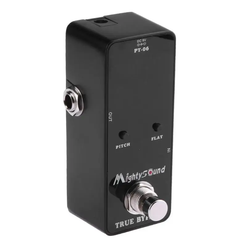 PT-06 Mini Pocket Chromatic Tuner B0-B6 Effect Pedal Black for Guitar Bass High sensitivity precision Mighty Sound display
PT-06 Mini Pocket Chromatic Tuner B0-B6 Effect Pedal Black for Guitar Bass High sensitivity precision Mighty Sound display
