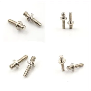 New 2pcs/lot 11mm x 26.1mm 1/4" Male Threaded to M5 Male Threaded screw Adapters for tripod camera
New 2pcs/lot 11mm x 26.1mm 1/4" Male Threaded to M5 Male Threaded screw Adapters for tripod camera