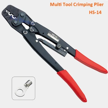 HS-14 Japanese Style Ratchet terminal Crimping tools /Multi Hand Crimping piler for AWG10-6 No-Insulated Terminals 6,10,16mm2
HS-14 Japanese Style Ratchet terminal Crimping tools /Multi Hand Crimping piler for AWG10-6 No-Insulated Terminals 6,10,16mm2