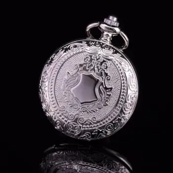 Silver Tone Case Classic Retro Mens Automatic Self-wing Skeleton Roman Number Dial Pocket Watch W/chain Relogio De Bolso
Silver Tone Case Classic Retro Mens Automatic Self-wing Skeleton Roman Number Dial Pocket Watch W/chain Relogio De Bolso