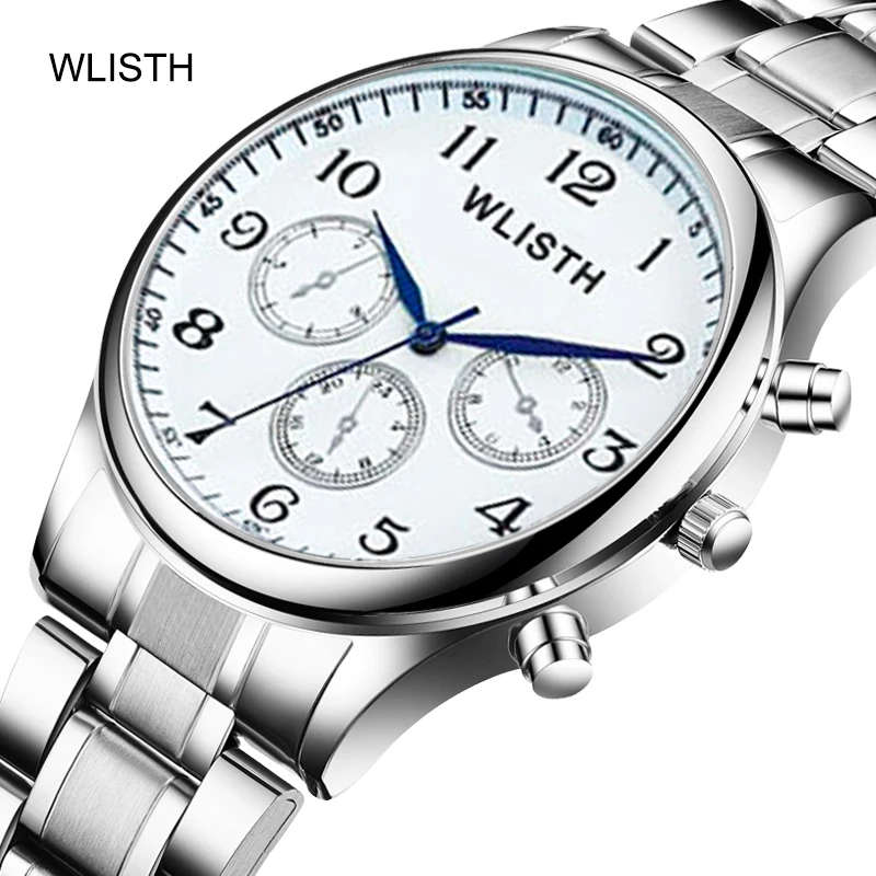 WLISTH brand men's watch explosion steel belt waterproof business fashion student quartz watch
WLISTH brand men's watch explosion steel belt waterproof business fashion student quartz watch