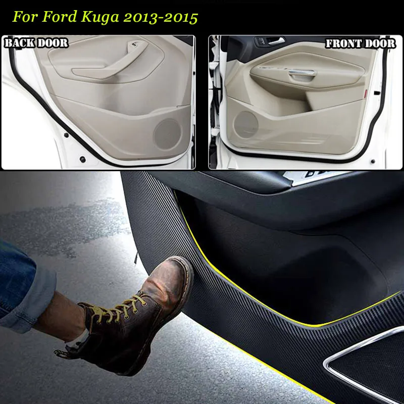 4pcs New Interior Carbon Fiber Doors Side Edge Anti-kick Protection Pad Sticker For Ford Kuga 2013-2015
4pcs New Interior Carbon Fiber Doors Side Edge Anti-kick Protection Pad Sticker For Ford Kuga 2013-2015