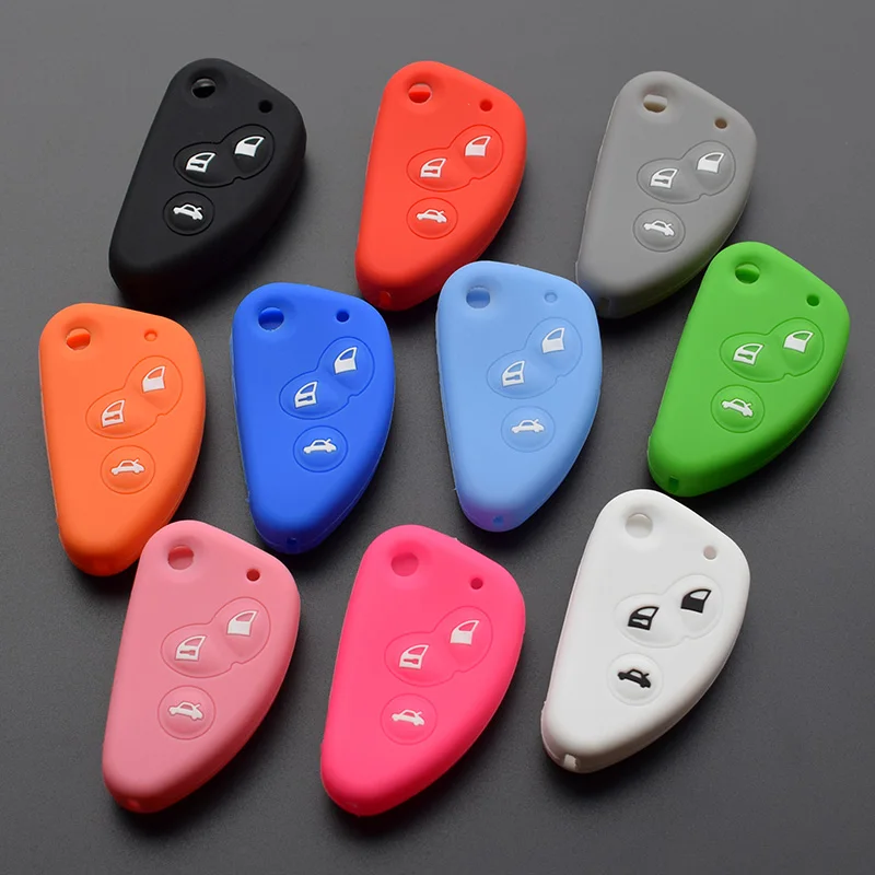 Car Key protected Shell For Alfa Romeo 147 166 156 JTD TS GT Flip Folding Key High Quality Silicone Rubber Key Cover Case
Car Key protected Shell For Alfa Romeo 147 166 156 JTD TS GT Flip Folding Key High Quality Silicone Rubber Key Cover Case