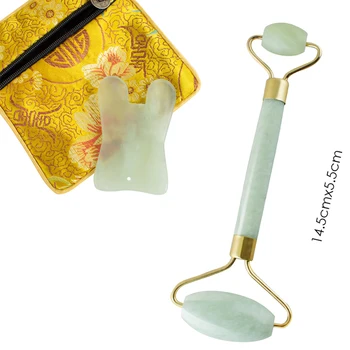 Natural Jade Massage Tool Guasha Board Gua Sha Facial Treatment +Natural Jape Facial Beauty Massage Tool Jade Roller
Natural Jade Massage Tool Guasha Board Gua Sha Facial Treatment +Natural Jape Facial Beauty Massage Tool Jade Roller