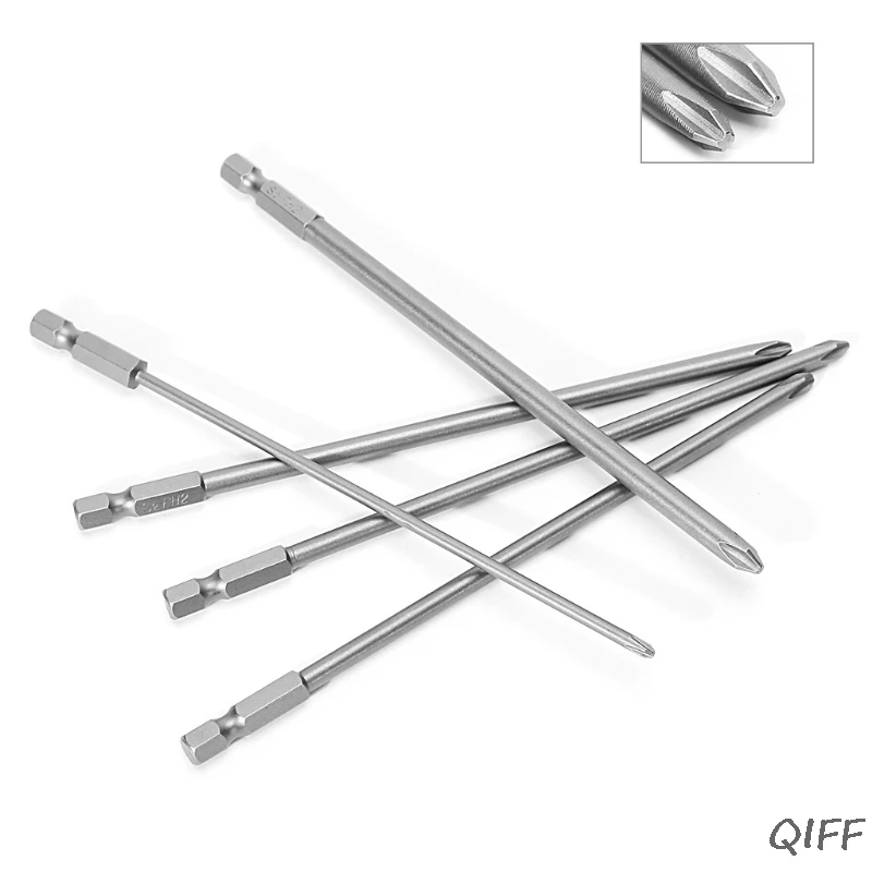 5 Pcs 1/4'' 150mm Long S2 Magnetic Cross Head PH1 PH2 Electric Screwdriver Bit Mar28
5 Pcs 1/4'' 150mm Long S2 Magnetic Cross Head PH1 PH2 Electric Screwdriver Bit Mar28