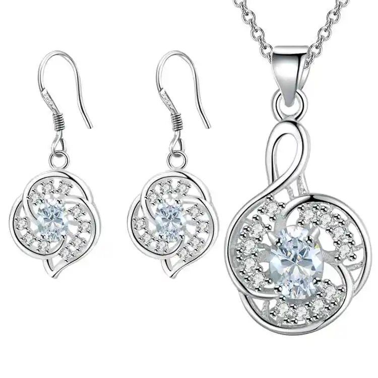 wholesale silver multicolor Jewelry Luxury Wedding Women fashion set earring necklace free shipping ZST025
wholesale silver multicolor Jewelry Luxury Wedding Women fashion set earring necklace free shipping ZST025