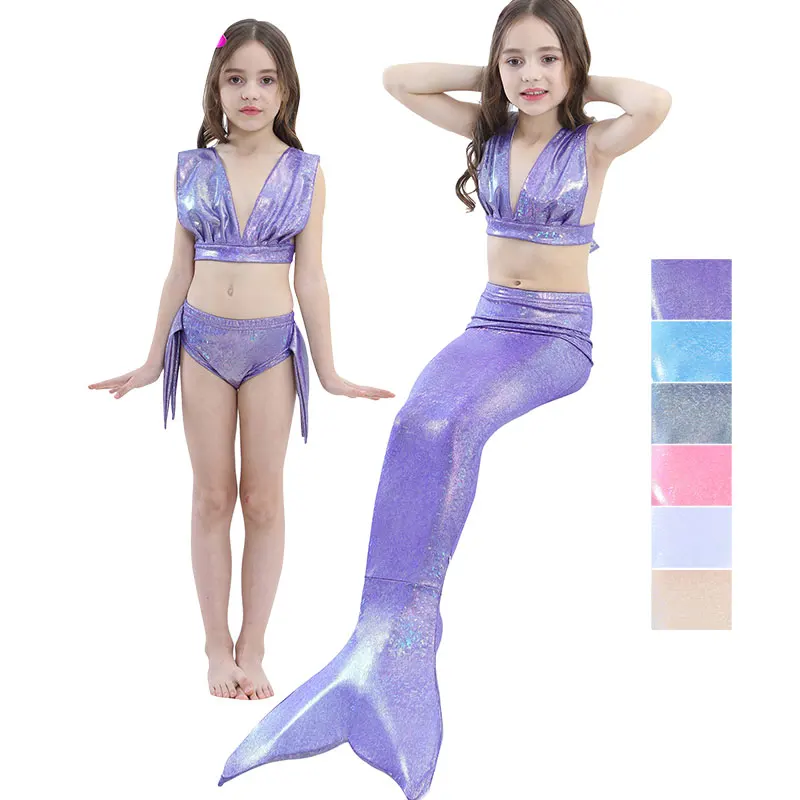 Spandex Girls Kids Mermaid Tail with Bikini Bathing Suit Fun Mermaid Tails Costumes Cosplay Children Swimwear Clothing Set
Spandex Girls Kids Mermaid Tail with Bikini Bathing Suit Fun Mermaid Tails Costumes Cosplay Children Swimwear Clothing Set