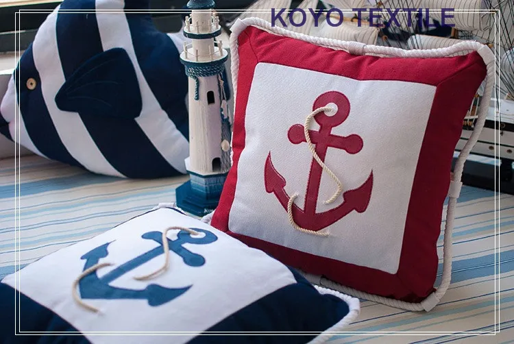 Patchwork Canvas Mediterranean Style Creative Anchor Rope Navigation Nautical decorative Sofa Cushion Cover Throw Pillow Case
Patchwork Canvas Mediterranean Style Creative Anchor Rope Navigation Nautical decorative Sofa Cushion Cover Throw Pillow Case