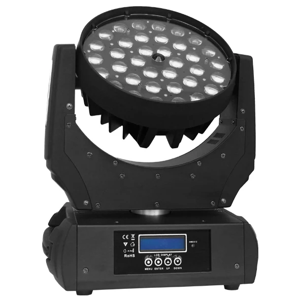 Led light source 36pcsx10W 4 IN 1 rgbw LED Zoom moving head wash stage lighting for home party club
Led light source 36pcsx10W 4 IN 1 rgbw LED Zoom moving head wash stage lighting for home party club