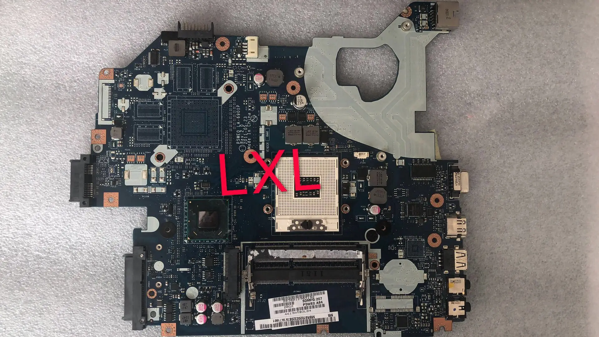 Para Laptop motherboard para ACER Aspire 5750 5750g 5755 5755g PC Mainboard P5WE0 LA-6901P tesed DDR3
Para Laptop motherboard para ACER Aspire 5750 5750g 5755 5755g PC Mainboard P5WE0 LA-6901P tesed DDR3