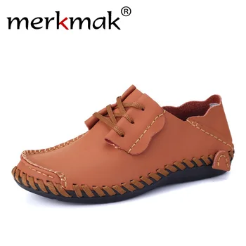 Merkmak Men Leather Shoes Casual 2018 Autumn Fashion Shoes For Men Designer Shoes Casual Breathable Big Size Mens Shoes Comfort
Merkmak Men Leather Shoes Casual 2018 Autumn Fashion Shoes For Men Designer Shoes Casual Breathable Big Size Mens Shoes Comfort
