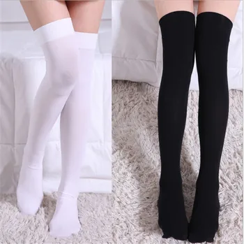 Girl stockings Cosplay Costume Cute Fashion Thigh High Japanese Student Skidproof Velvet White stockings
Girl stockings Cosplay Costume Cute Fashion Thigh High Japanese Student Skidproof Velvet White stockings