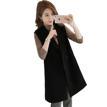 Split ends Vests Jacket Women Spring Sleeveless Long Outerwear Plus size Waistcoat Print Cardigan Slim Casual Tops Female H792
Split ends Vests Jacket Women Spring Sleeveless Long Outerwear Plus size Waistcoat Print Cardigan Slim Casual Tops Female H792