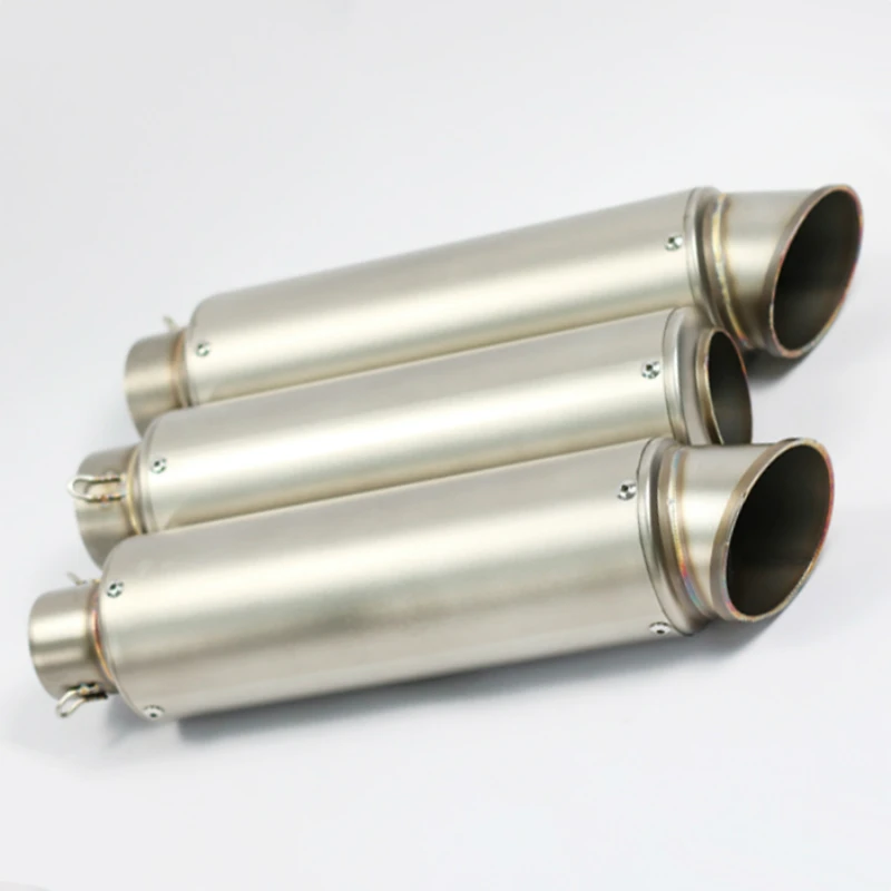 51mm/61mm Universal Motorcycle SC GP Racing Project Exhaust Pipe Muffler Long Stainless Steel Pipe Sport Motorbike CBR1000 R6
51mm/61mm Universal Motorcycle SC GP Racing Project Exhaust Pipe Muffler Long Stainless Steel Pipe Sport Motorbike CBR1000 R6