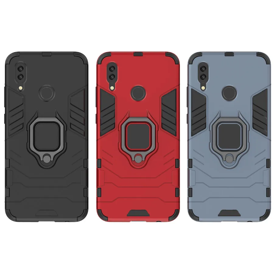 For Huawei P Smart 2019 Ring Holder Armor Back Covers For Huawei PSmart Dual 2019 Hard Case Iron Man Style Back Covers Housings
For Huawei P Smart 2019 Ring Holder Armor Back Covers For Huawei PSmart Dual 2019 Hard Case Iron Man Style Back Covers Housings