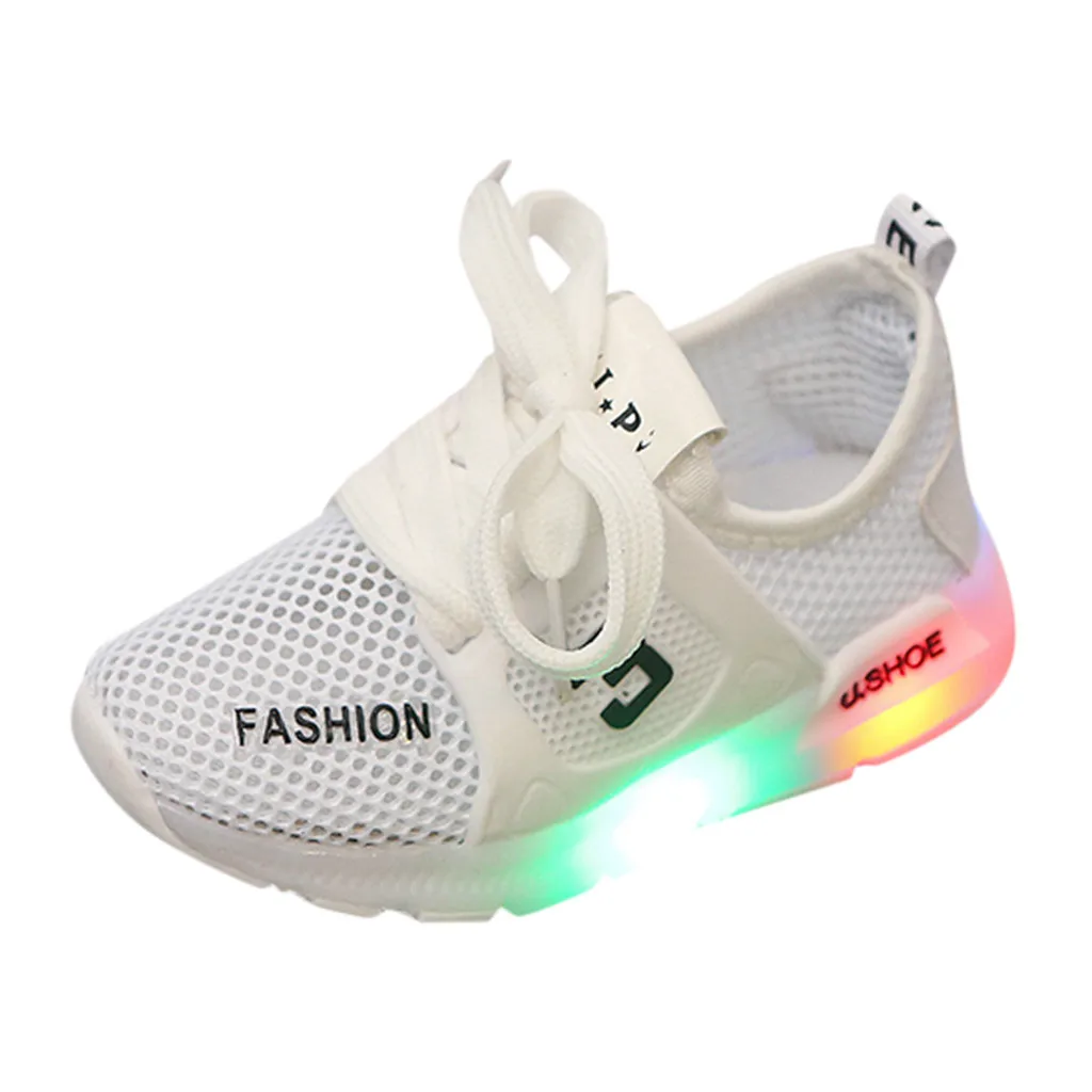 MUQGEW Toddler Infant Kids Baby Girls Mesh Breathable LED Luminous Sport Shoes Sneakers Air Mesh Baby Toddler Outdoor Sneakers
MUQGEW Toddler Infant Kids Baby Girls Mesh Breathable LED Luminous Sport Shoes Sneakers Air Mesh Baby Toddler Outdoor Sneakers