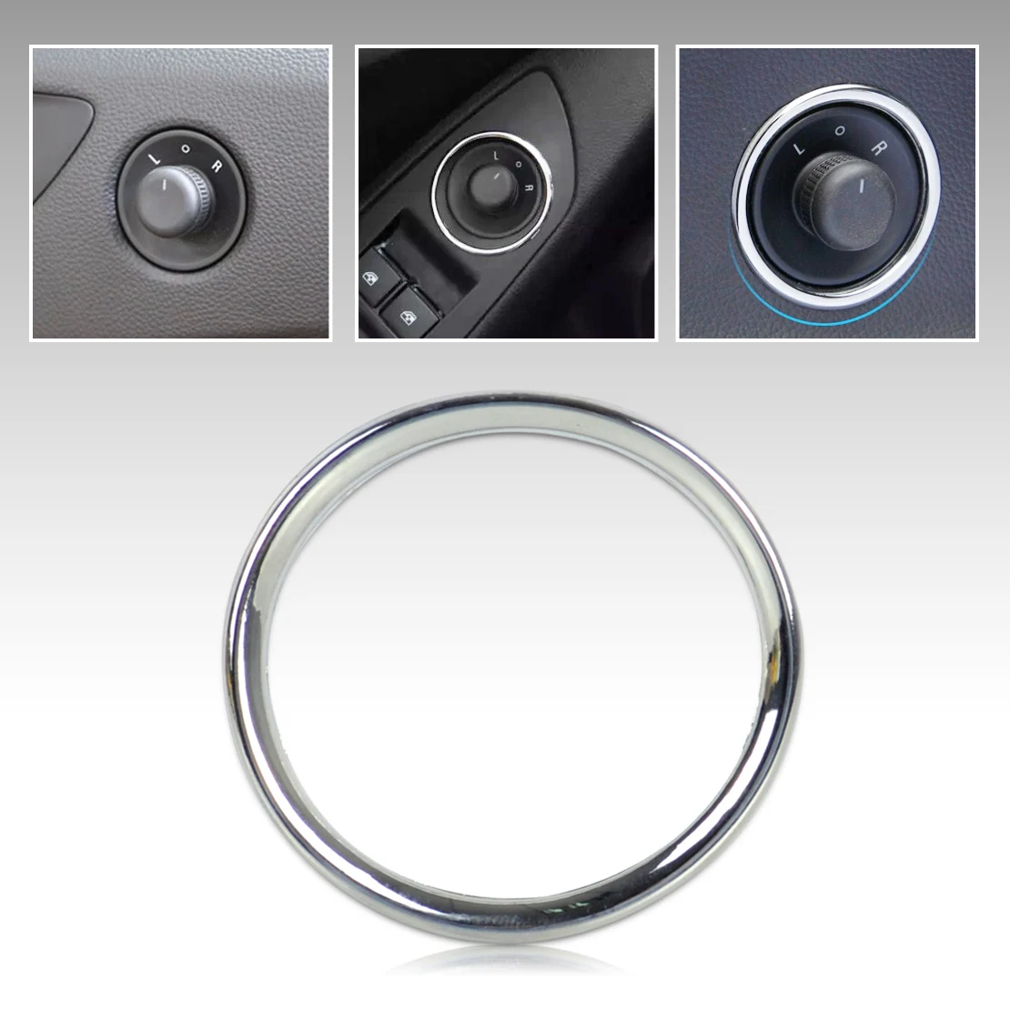 DWCX Car Chrome Door Rearview Mirror Switch Knob Decor Circle For Chevrolet Cruze 2009 2010 2011 2012 2013 2014 Trax /AVEO 2014
DWCX Car Chrome Door Rearview Mirror Switch Knob Decor Circle For Chevrolet Cruze 2009 2010 2011 2012 2013 2014 Trax /AVEO 2014