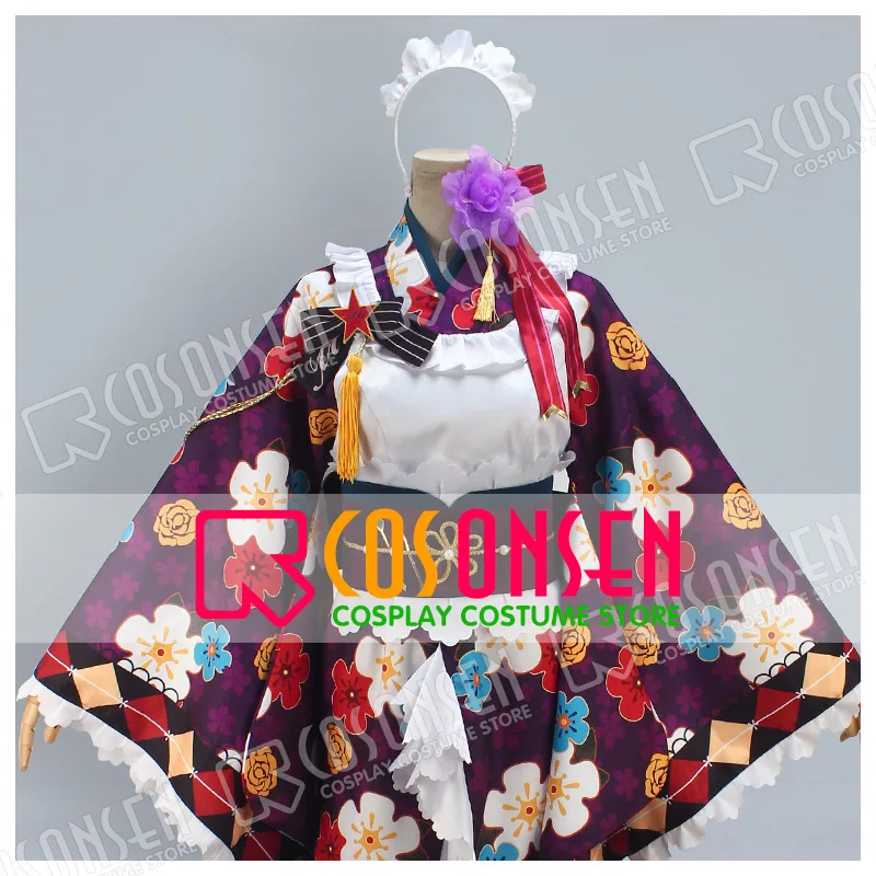 COSPLAYONSEN Love Live! Косплей-костюм Toujou Nozomi Taisho Romance Ver | Тематическая одежда и униформа