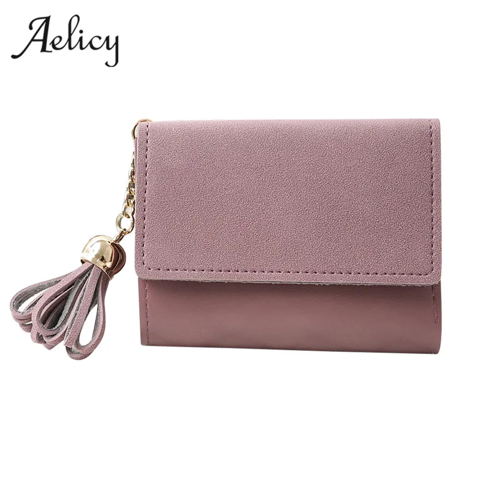 Aelicy Women's Purse Wallet Card Women Simple Girl Bag Bolsos Short Wallet Tassel coin purse women girls pouch cute fashion
Aelicy Women's Purse Wallet Card Women Simple Girl Bag Bolsos Short Wallet Tassel coin purse women girls pouch cute fashion