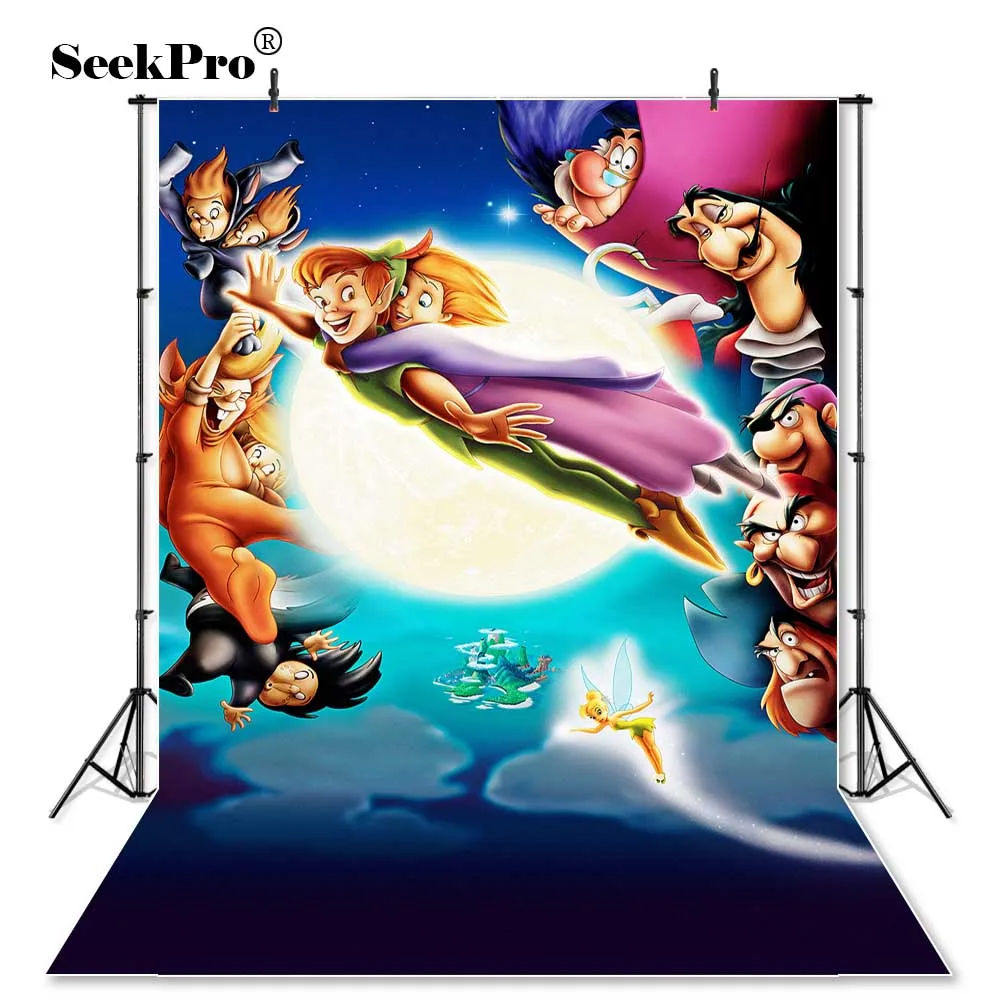 Thin Vinyl Peter Pan Moon Fly baby kids children Birthday Photography Studio backgrounds Professional indoor Photo backdrop
Thin Vinyl Peter Pan Moon Fly baby kids children Birthday Photography Studio backgrounds Professional indoor Photo backdrop